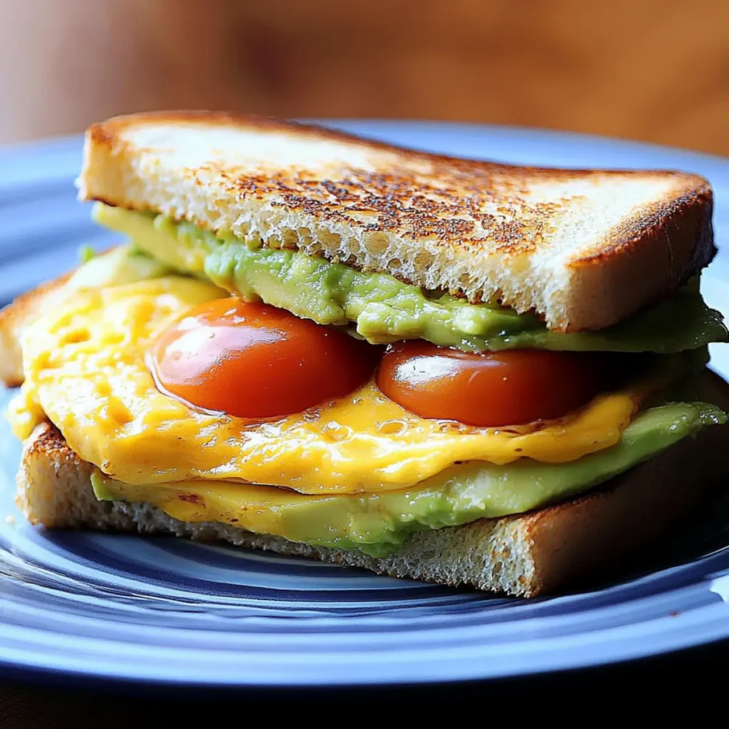 Avocado Breakfast Sandwich