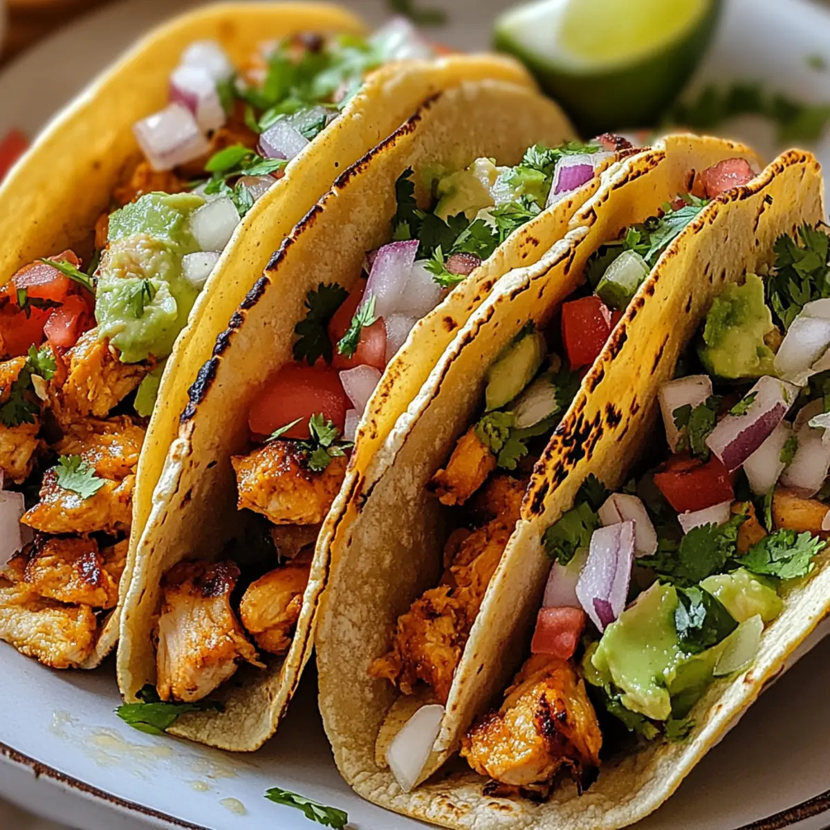 SUPER BOWL ChickenTacos
