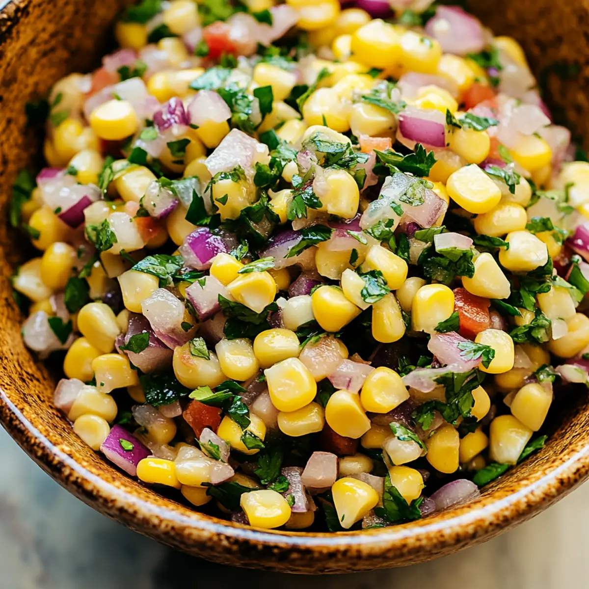 Fresh Corn Salsa