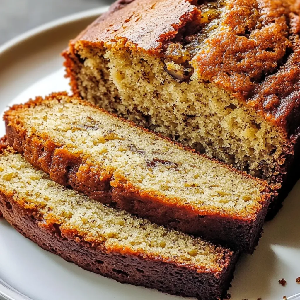 Grandma's Homemade Banana Bread