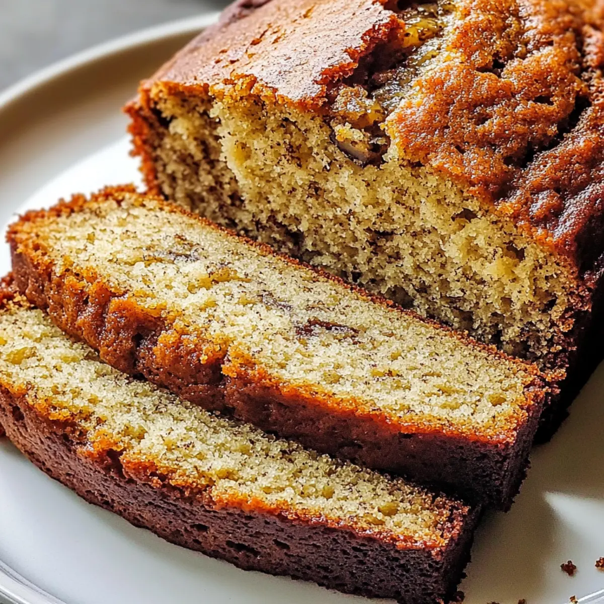 Grandma's Homemade Banana Bread