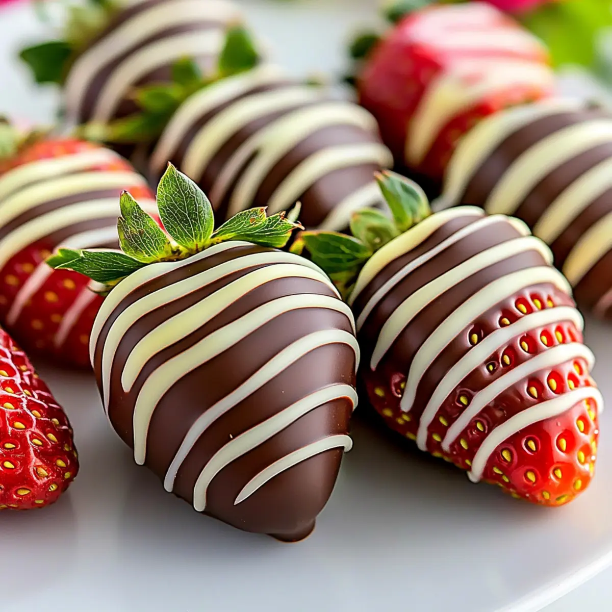 Valentine's Day Chocolate Covered Strawberries