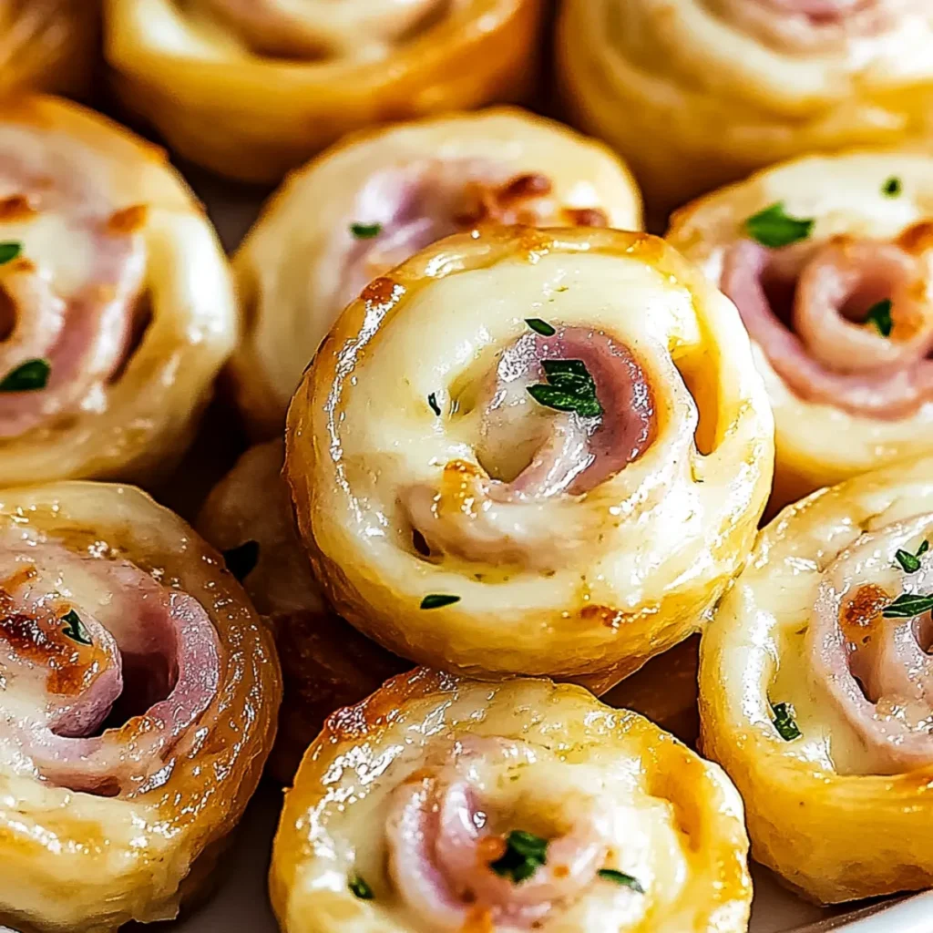 VALENTINE'S DAY Ham and Cheese Pinwheels (Easy Party Bites)