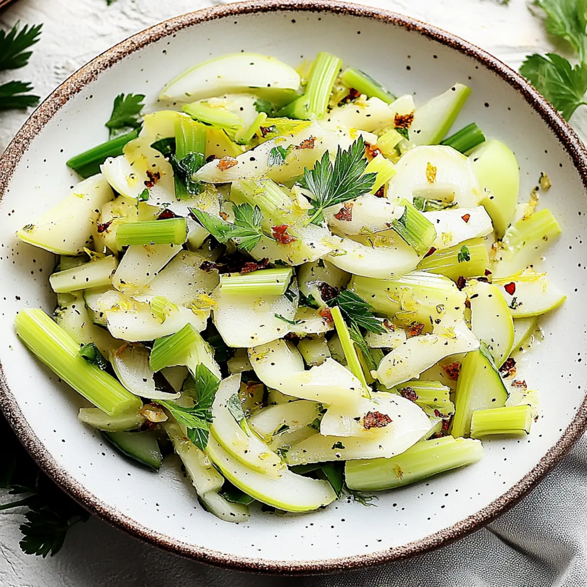 Fennel and Celery Salad