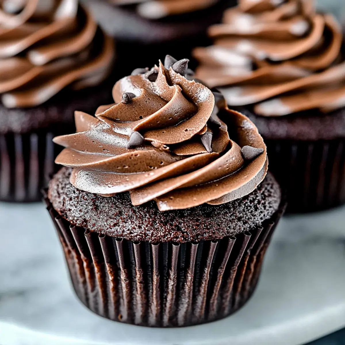 VALENTINE'S DAY Vegan Chocolate Cupcakes (Dairy-Free Dessert)