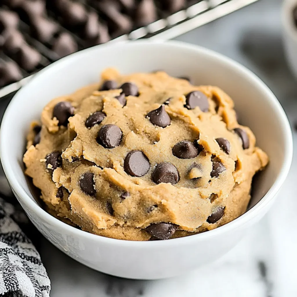 Chickpea Cookie Dough