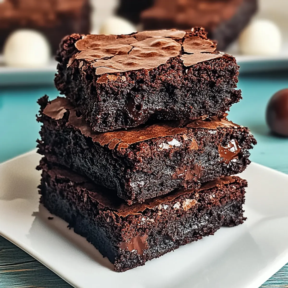 VALENTINE’S DAY Best Fudgy Homemade Brownies