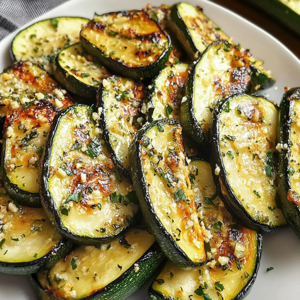 Roasted Zucchini Recipe