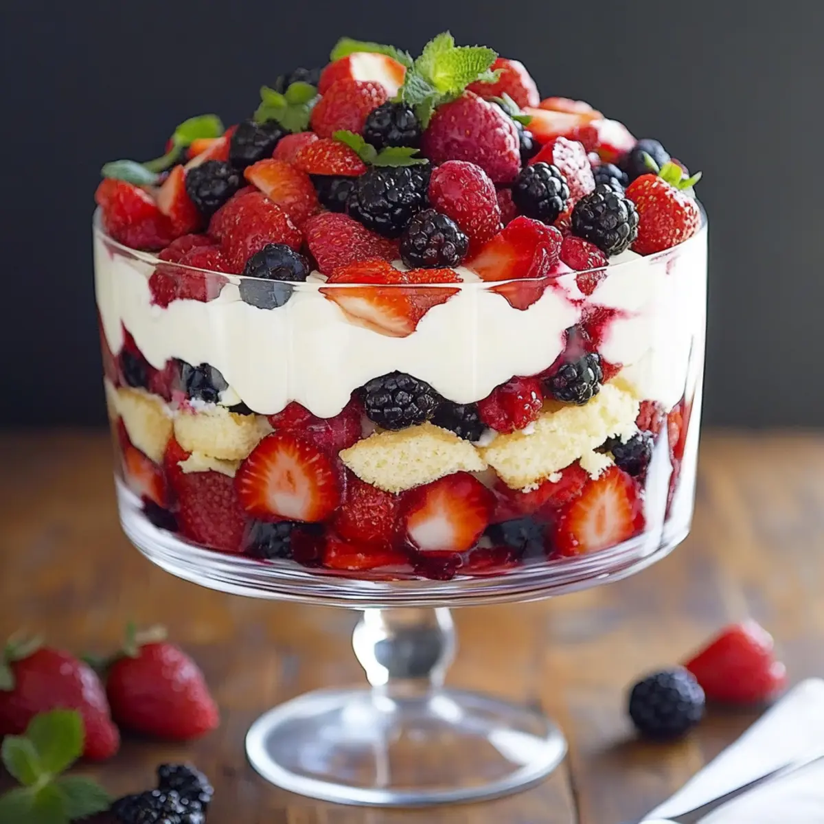 Summer Berry Trifle