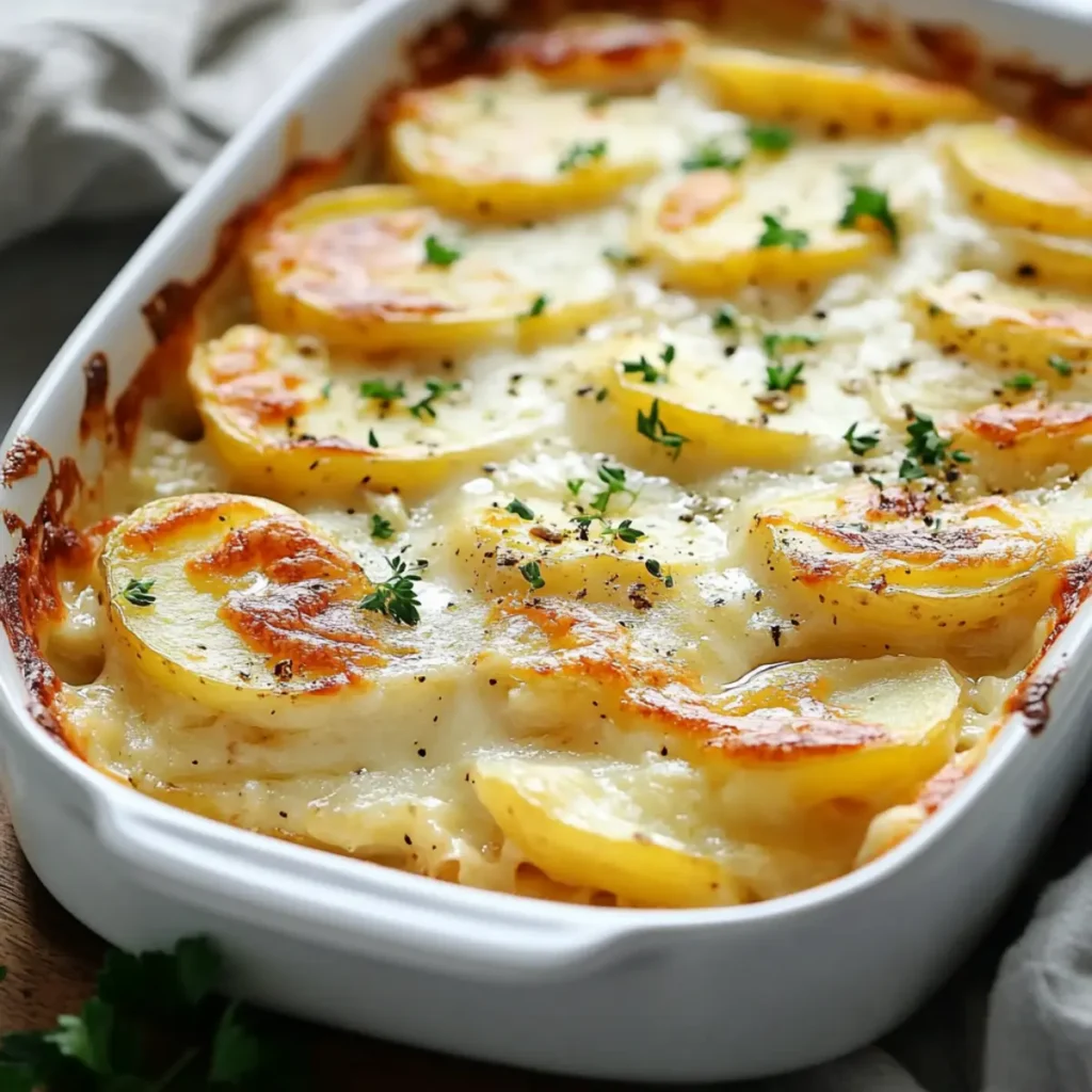 Au Gratin Easter Potato Dishes Scalloped Potatoes