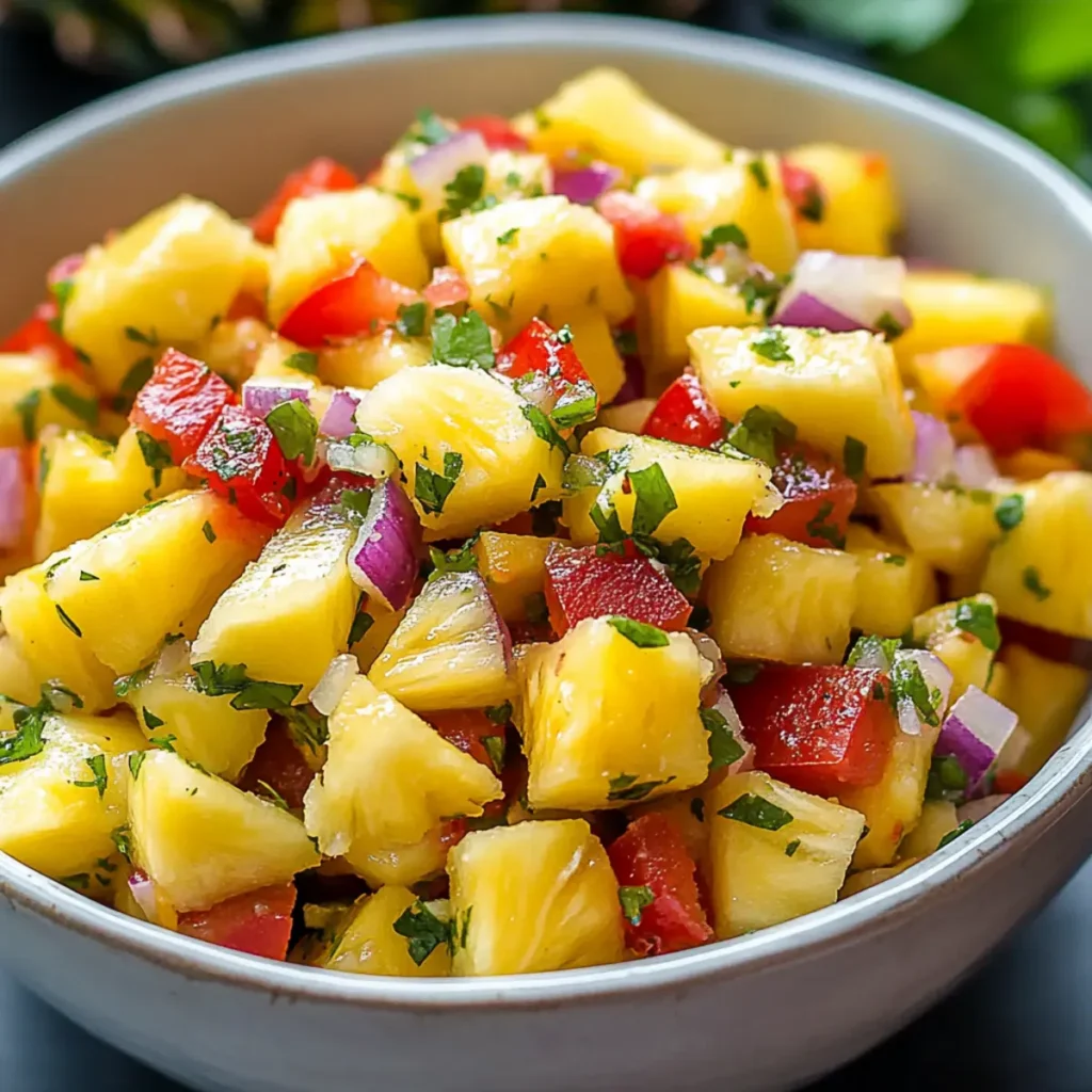 Pineapple Salsa