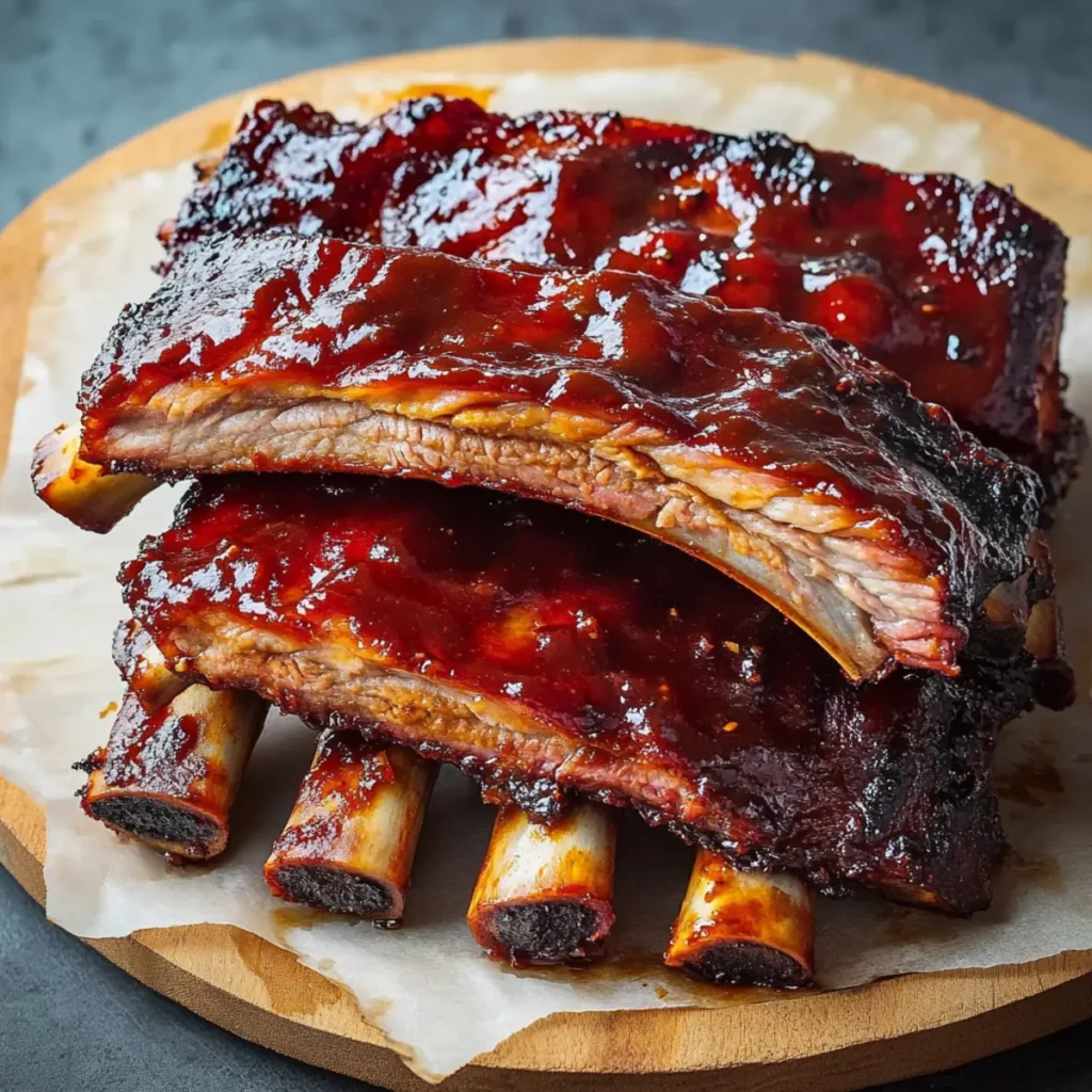 Smoked Barbecue Ribs