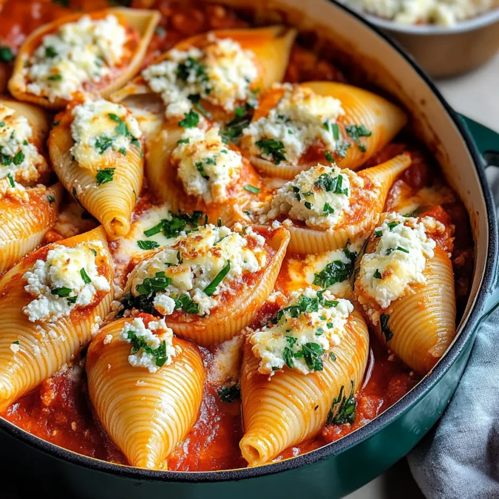 Ricotta Stuffed Shells