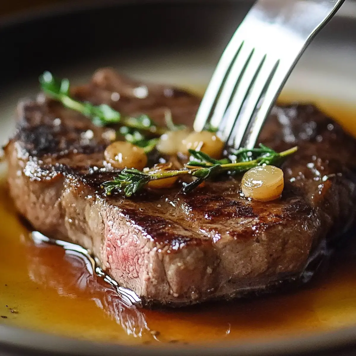 Perfectly Cooked Steak