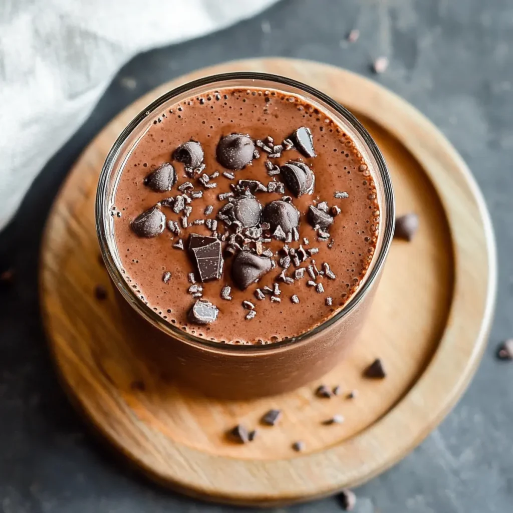 Chocolate Protein Powder Smoothie