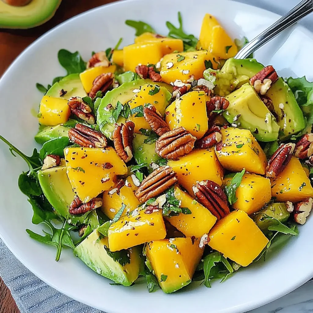 Mango Pecan Avocado Salad